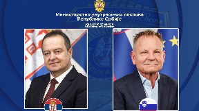 Čestitka slovenačkom kolegi
